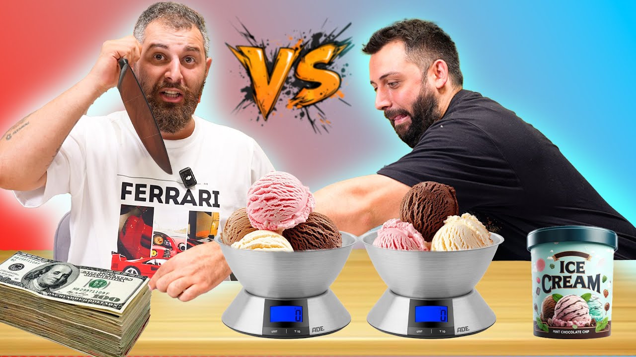 შუაზე გაჭრის შეჯიბრი! მახარა Vs კალა