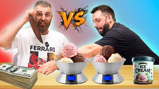 შუაზე გაჭრის შეჯიბრი! მახარა Vs კალა