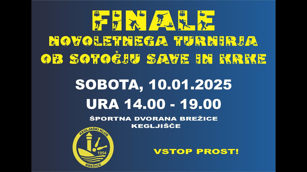 FINALE NOVOLETNEGA TURNIRJA OB SOTOČJU SAVE IN KKRKE