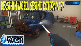 KOTOR BANGET WOI !!! - Jadi Tukang Cuci Mobil Dulu Nih - Powerwash Simulator Indonesia screenshot 5