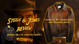 Indiana Jones Last Crusade jacket review. Steele & Jones Cazadora '38 vs. Wested Legacy