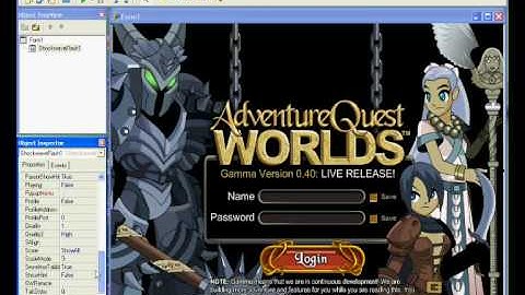 How To Make A AQWorlds Loader With Delphi 7