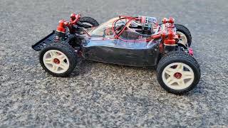 Kyosho Mini Z Brushless Buggy MB-010 PN Racing Wheels Borax Mine, Death Valley
