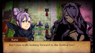Fire Emblem Fates - Kana & Camilla Conversation - Hoshidan Festival Of Bonds Dlc