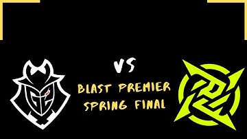 G2 vs NIP [Map 2, Nuke] | BLAST Premier Spring Final Day 5