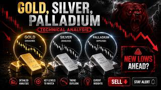 GOLD, SILVER, PALLADIUM | INTRADAY ANALYSIS: VOLITILY ON THE MOVE | LOWER PRICES AHEAD
