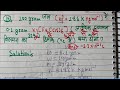 100 gram Jal Kf barabar 1.86 Kelvin kilogram Mall invers mein 0.1 g
