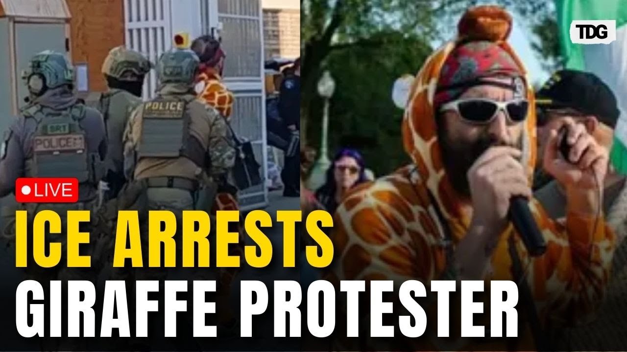 Minneapolis Protest LIVE: ICE Arrests Giraffe-Costumed Protester at Minneapolis Demonstration