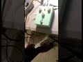 This Is A Test - SQR-ONE w cv expression pedal controlling pulse width (bass then guitar)