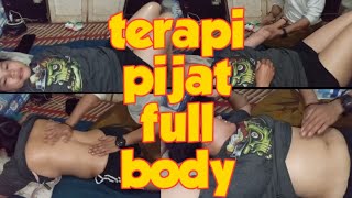 PIJAT TERAPI UNTUK MENGHILANGKAN CAPE,PEGEL,LINU