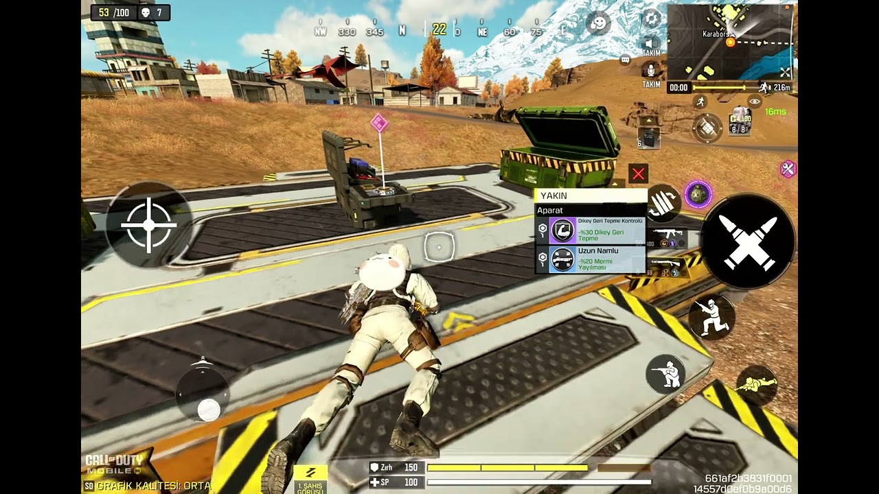 21 kil EFSANEVI KN-44 VE. EFSANEVI KRM-262 IHTISAMLI ATES FUL GAMEPLAY IN SOLO vs SQUADS*