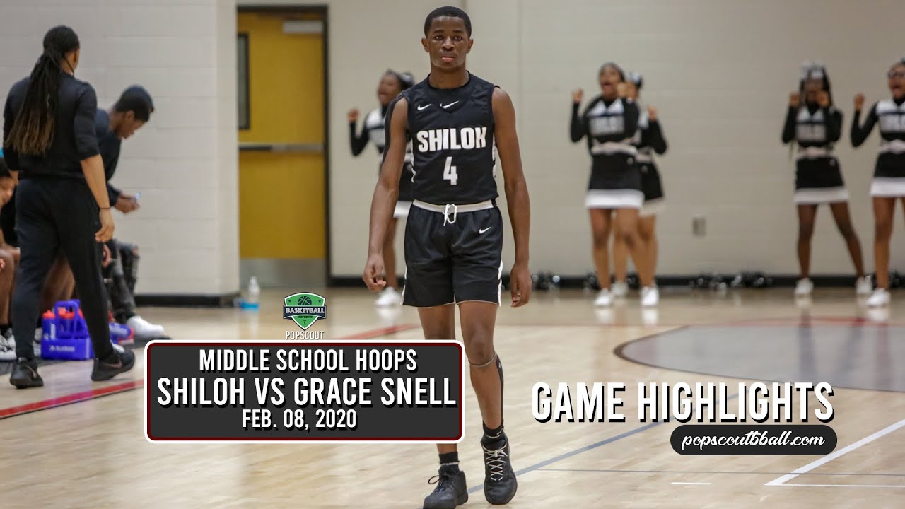 Shiloh vs Grace Snell middle school game goes down to the wire. Next