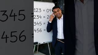 🔥Maths tricks | Math Puzzle 🌿#maths #mathstricks #ytshorts #mathematics#mathschallenge