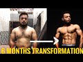 THE UNBELIEVABLE 6 MONTHS TRANSFORMATION/ FROM FAT TO FIT