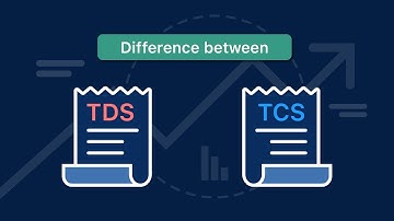 Difference between TDS and TCS  | Tax deducted at source | Tax collected at source I AgenterBooks