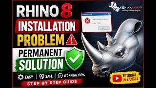 Rhino 8 Full Installation Guide 2026 | No Errors | Permanent Setup & License Activation |