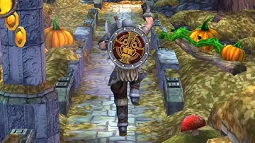 Temple Run 2 SPOOKY RIDGE - SIGUR FROSTBEARD VIKINGS