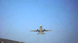 Skiathos Take-off OVER MY HEAD!