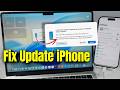 Can't Update iPhone on Mac Using Finder in macOS Tahoe | Update Won't Work