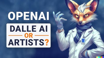 OpenAI DALL-E 2 - AI or Artist? Which is Better? 🧑‍🎨