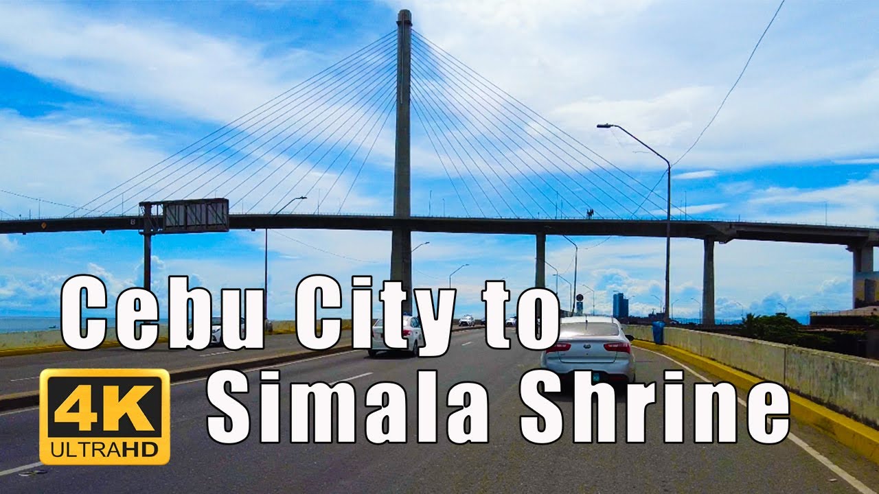 Cebu City to Simala | Drive Tour 4K | Sibonga, Cebu Philippines