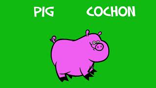 ANIMALS NAMES AND SOUNDS IN FRENCH bt The Brilliant Kid
