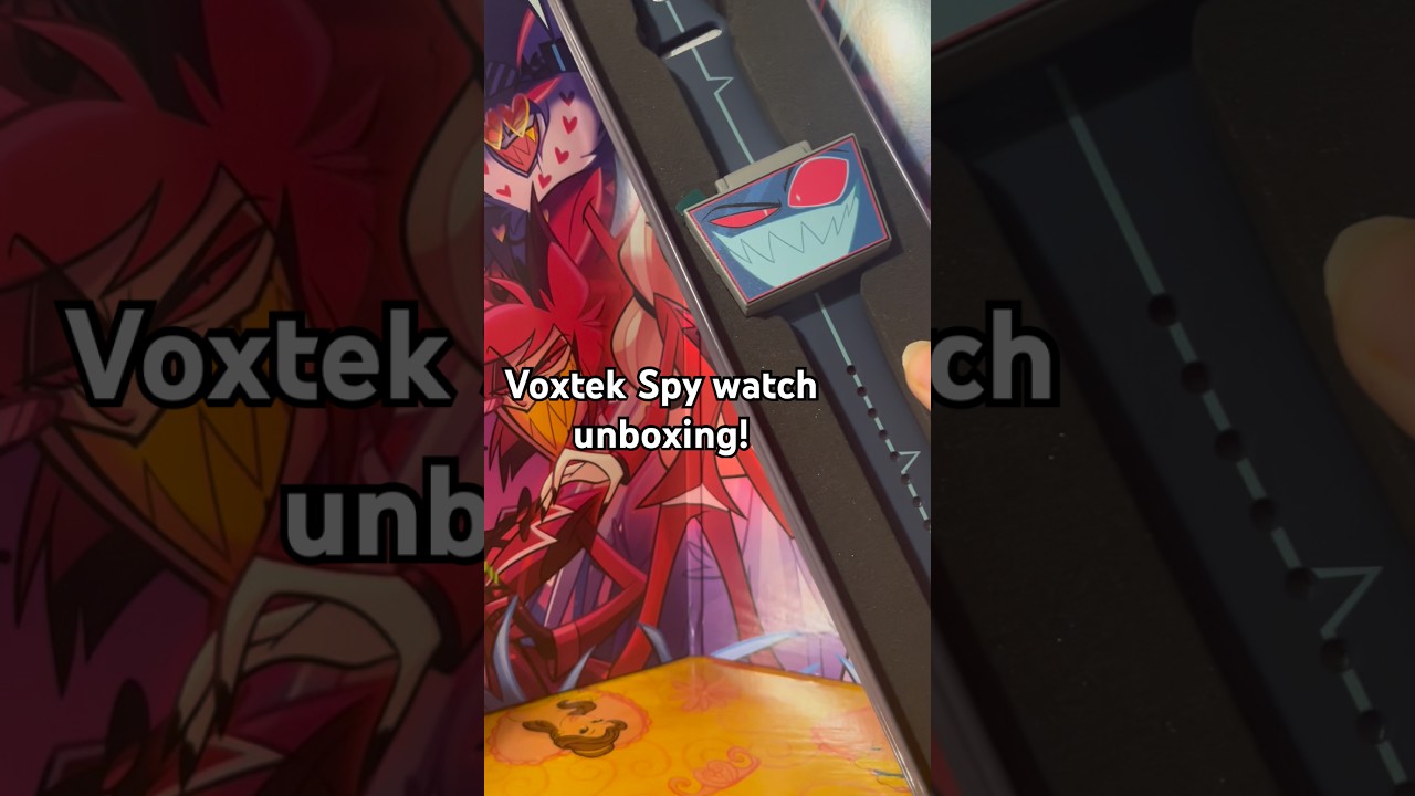 The Voxtek Spy Watch is finally here! #hazbinhotel #hazbinhotelvox