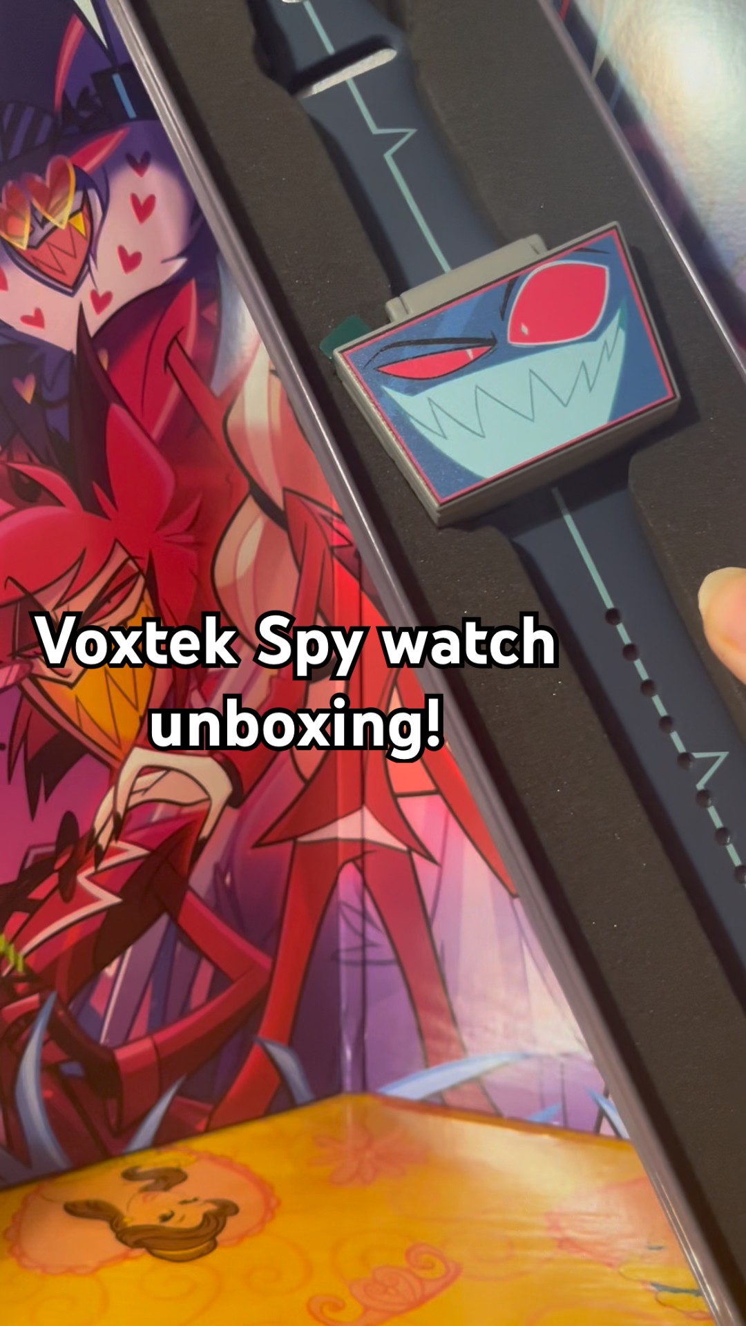 The Voxtek Spy Watch is finally here! #hazbinhotel #hazbinhotelvox
