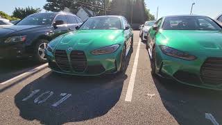 New BMW M3 LED vs BMW M4 Laserlights w M Shawdowline Lights