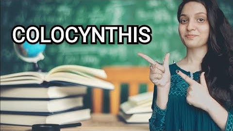 ||COLOCYNTHIS HOMOEOPATHIC MEDICINE|| EXPLAINED WITH ALLEN KEYNOTES ||DR.DEEKSHA||