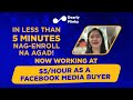 $5/Hour as Part-Time Facebook Media Buyer | Pinoy Online Job | Work From Home