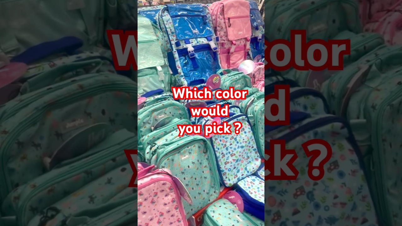 School shopping Mini vlog 🎒| Satisfying Color Sets 💚💛💖 