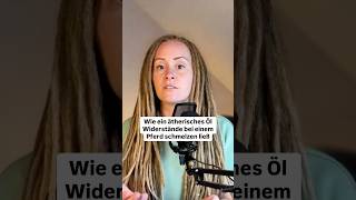 Ätherisches Öl löst Widerstand bei Pferd