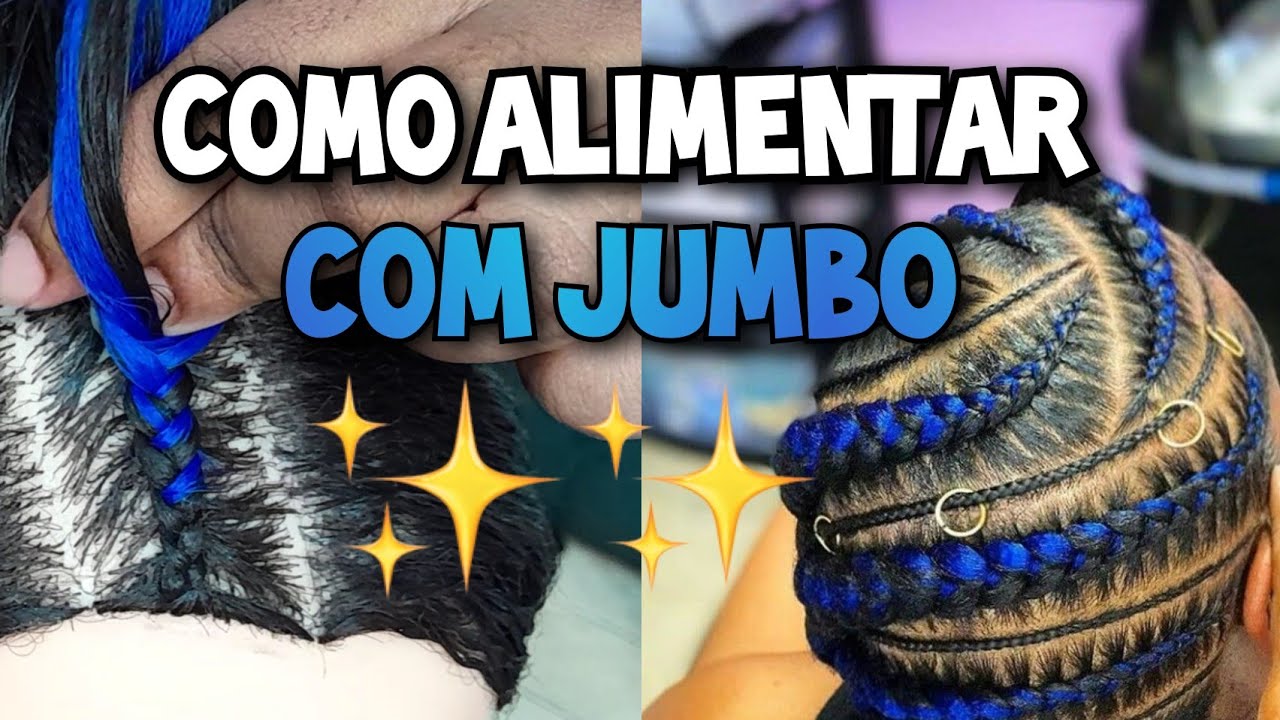 TRANÇA NAGÔ COM JUMBO 🔥PASSO A PASSO🔥 - 2 Técnicas fáceis, image size:1280x720
