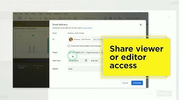 Share your reports - Twitter Ads Connector for Google Data Studio