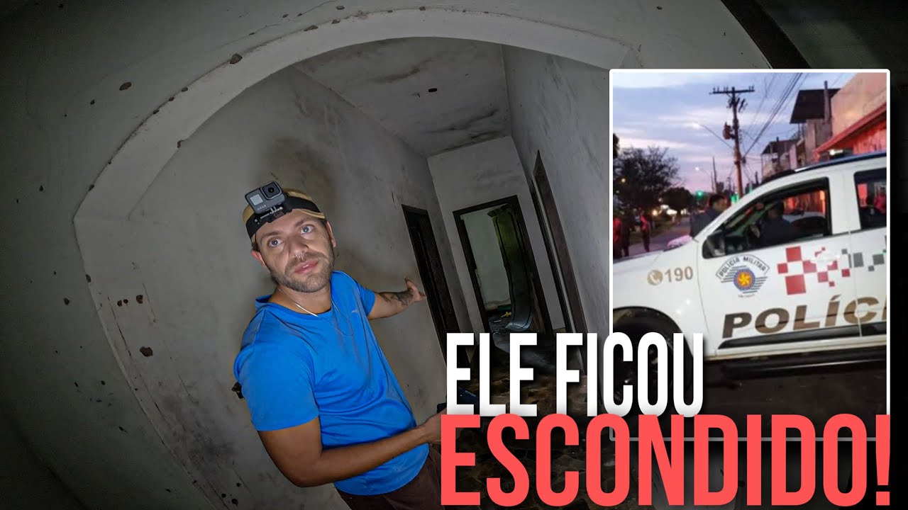 CHAMAMOS A POLÍCIA PARA INVESTIGAR ESSA MANSÃO ABANDONADA ONDE SUPOSTAMENTE HOUVE UM CRlME !!