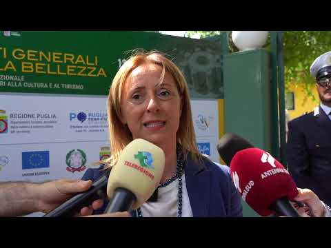 Ad Andria gli stati generali della Bellezza - Dichiarazioni di Giovanna Bruno (sindaca)