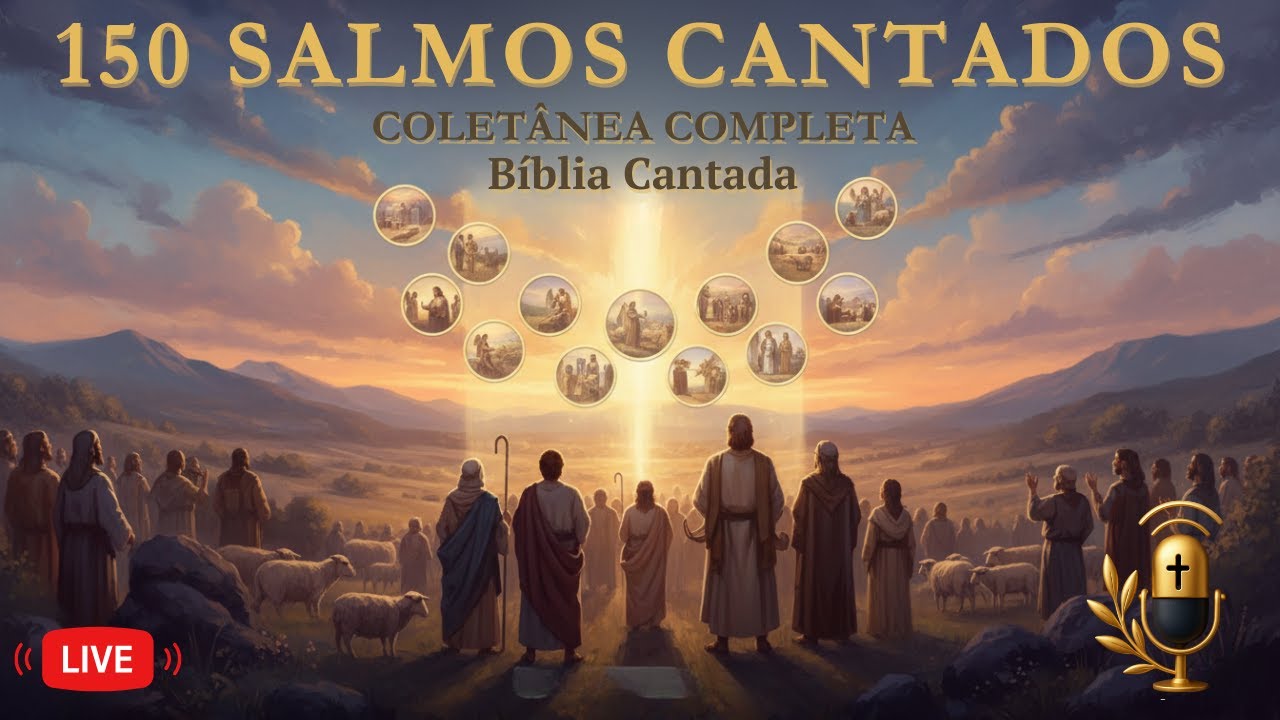 150 Salmos Cantados – Palavra de Deus sem parar | Radio 24/7