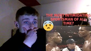 British Soccer fan reacts to Boxing - Mike Tyson's Intimidating Aura