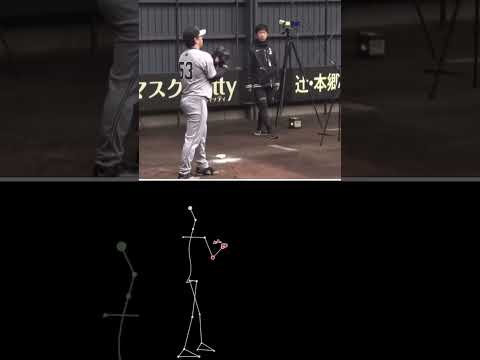 高梨雄平ピッチングフォーム動作解析(読売ジャイアンツ)#高梨雄平#サイドスロー#投球フォーム#動作解析