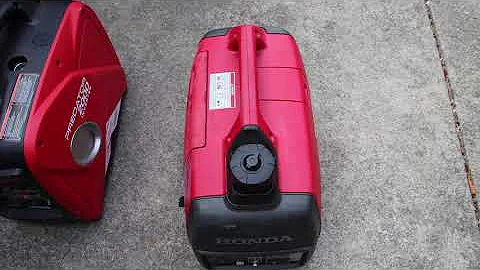 Harbor Freight Predator 2000 vs Honda EU2000i - generator noise level comparison