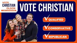 Learn why Christian is the ONLY choice for Arkansas Land Commissioner