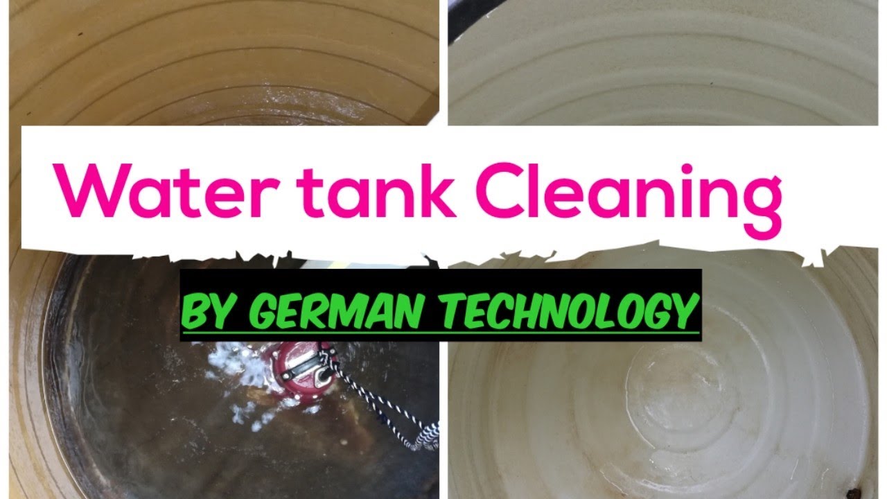Sintex water tank cleaning Easy tank cleaning method tankcleaning