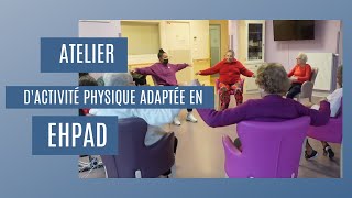 Activité physique adaptée en EHPAD