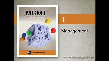 ch1: Management; Intro to Management