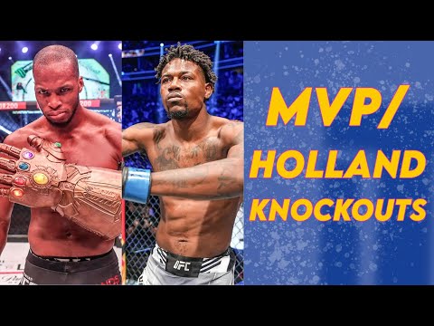 All Of Michael Venom Page's Bellator Finishes Vs All Of Kevin Holland's Ufc Finishes