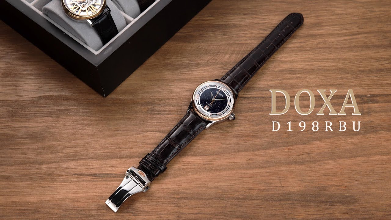 Review đồng hồ Doxa D198RBU giới hạn 800 chiếc trên thế giới.
