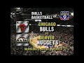 Chicago Bulls @ Denver Nuggets | NBA Regular Season | 1993 | Jordan 39 Points