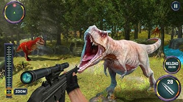 Dino Hunter 3D - Dinosaur safari Hunter Survival Games 2022 _ Android Gameplay