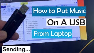 How to Put Music on a USB from a Laptop | How to put songs in Pendrive from laptop screenshot 5